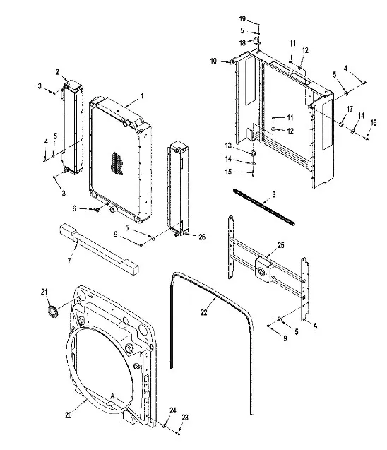 87389872 - Масляный радиатор