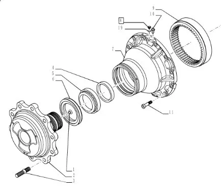 87708445 - Фланец