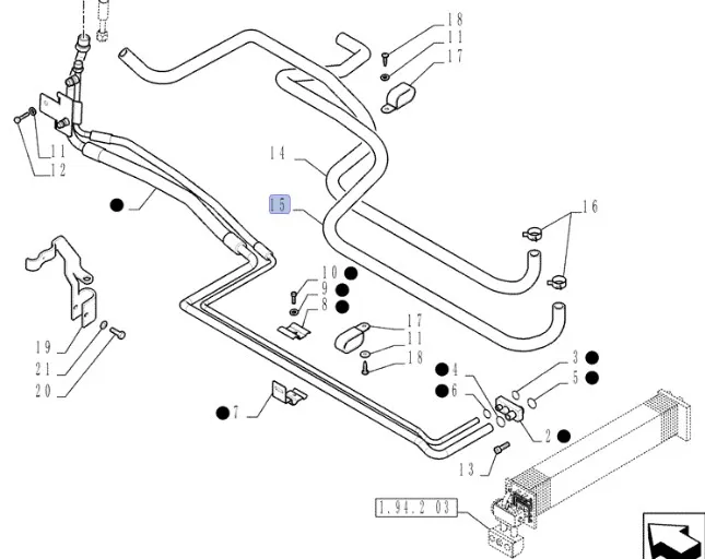 87621487 - Шланг